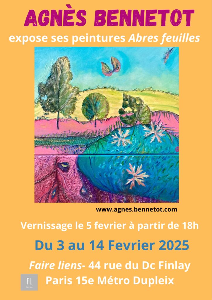 affiche arbres feuilles